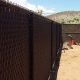 Tonto Steel Fence Staining Project