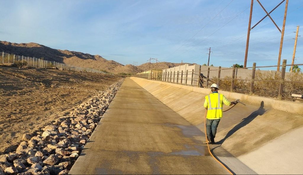 Rock, Concrete and Steel Reactive Color Treatment