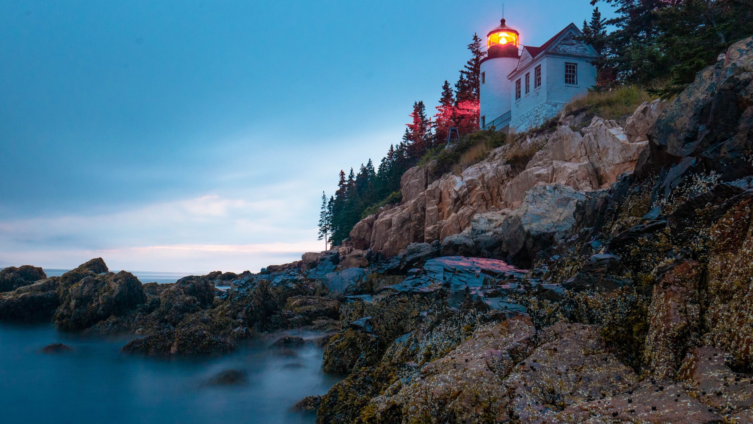 Acadia National Park Harbor - Lighthouse