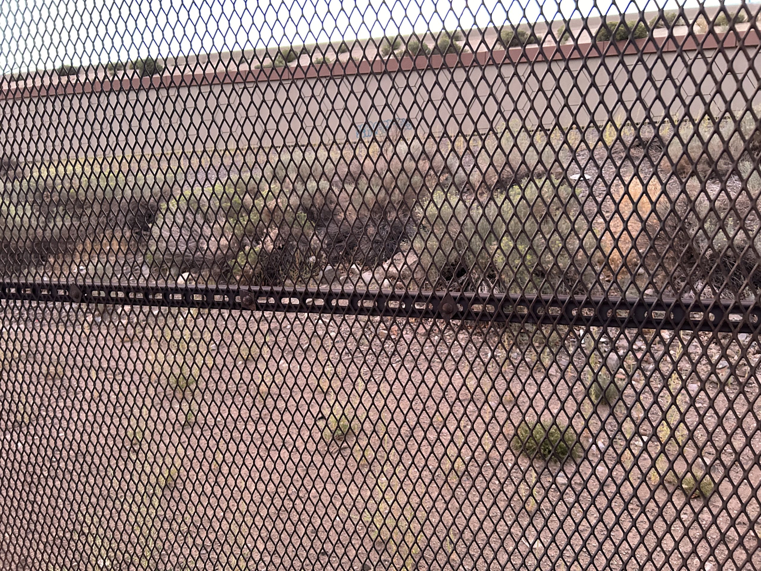 Natina galvanized steel fence color treatment detail